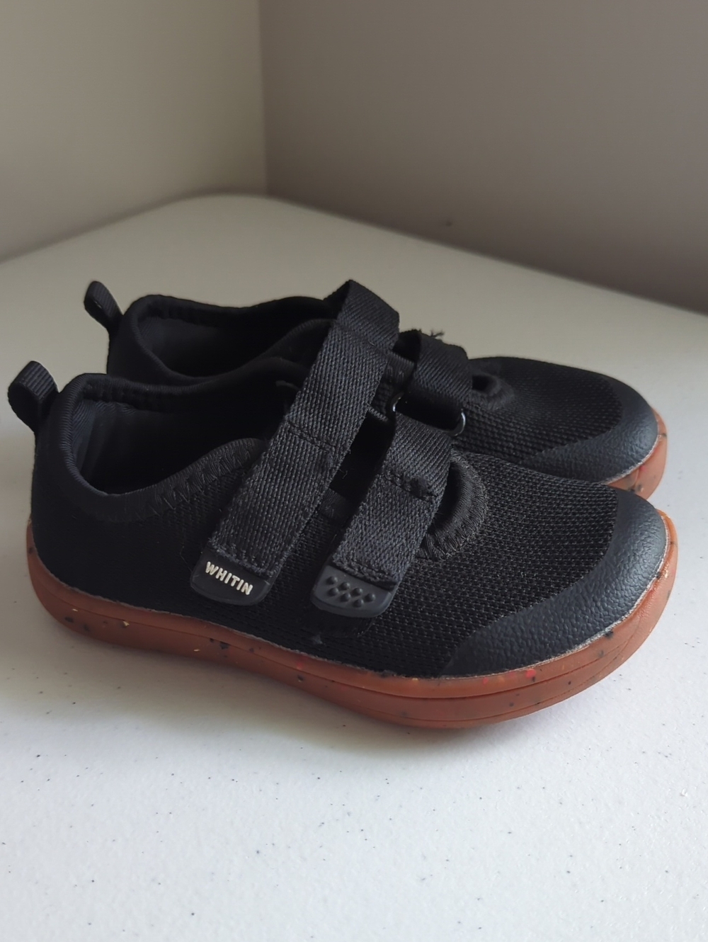 WHITIN Kids Barefoot Shoes Wide Toe Box Black size 27 (10)